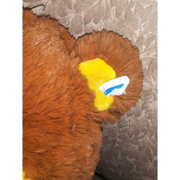 Dave And Busters Brown Plush Bear Teddy Plush Logo Doll Toy Factory 19” D&B - Picture 7 of 12